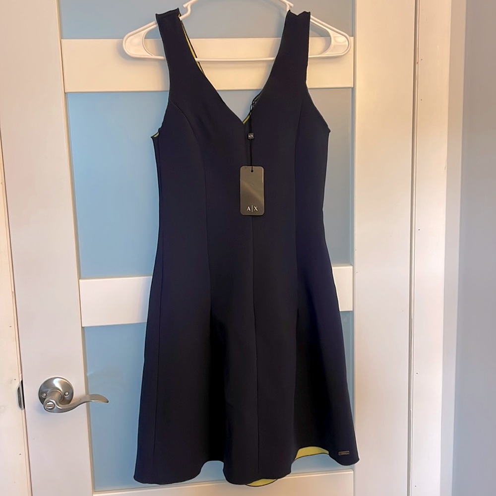 NWT A/X Skater Dress Blue size 0
